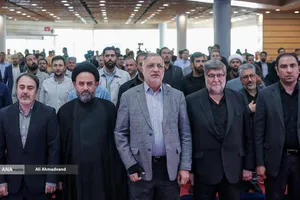 علیرضا زاکانی شهردار تهران در آیین بهره&zwnj;برداری از چهار پروژه راهگشای عمرانی در پایتخت