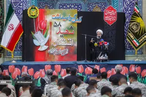 مراسم گرامیداشت ۵۷ شهید اقتدار ارتش