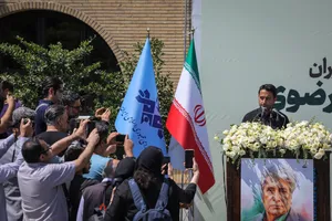 مراسم تشییع پیکر &laquo;بهروز رضوی&raquo; 