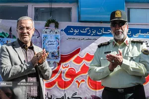 آغاز سال تحصیلی جدید با حضور فرمانده انتظامی تهران بزرگ