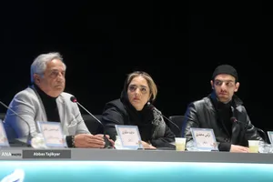 نرگس محمدی در نشست خبری فیلم سینمایی &laquo;دست تنها&raquo;