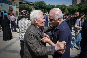 مراسم تشییع پیکر &laquo;بهروز رضوی&raquo; 