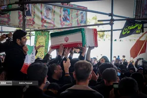 تشییع شهدای حمله متجاوزانه آمریکایی_صهیونی در بهشت زهرا