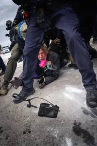 بازداشت معترضان در آمریکا