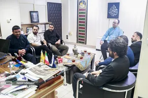 دیدار مدیران بنیاد ملی بازی&zwnj;های رایانه&zwnj;ای با محمدمهدی خیرجو مدیرعامل خبرگزاری آنا