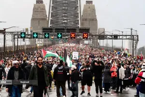 تظاهرات بی&zwnj;سابقه بیش از300 هزار نفری حامیان فلسطین در سیدنی استرالیا