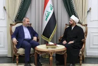 دیدار سفیر جمهوری اسلامی ایران با دبیرکل عصائب اهل الحق عراق