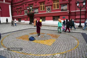 میدان سرخ مسکو در روسیه