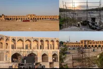 موسیقی در بستر خشک زاینده‌رود!/ اعتراضات جواب داد، محل اجرا عوض شد