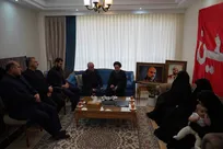 دیدار رئیس بنیاد شهید و امام جمعه موقت تهران با خانواده سپهبد شهید رشید