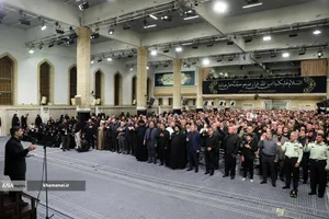 حضور و سخنرانی در مراسم عزاداری شهادت امام رضا علیه&zwnj;السلام