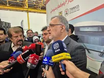 تحویل ماهانه ۲ رام قطار داخلی از آذر سال آینده