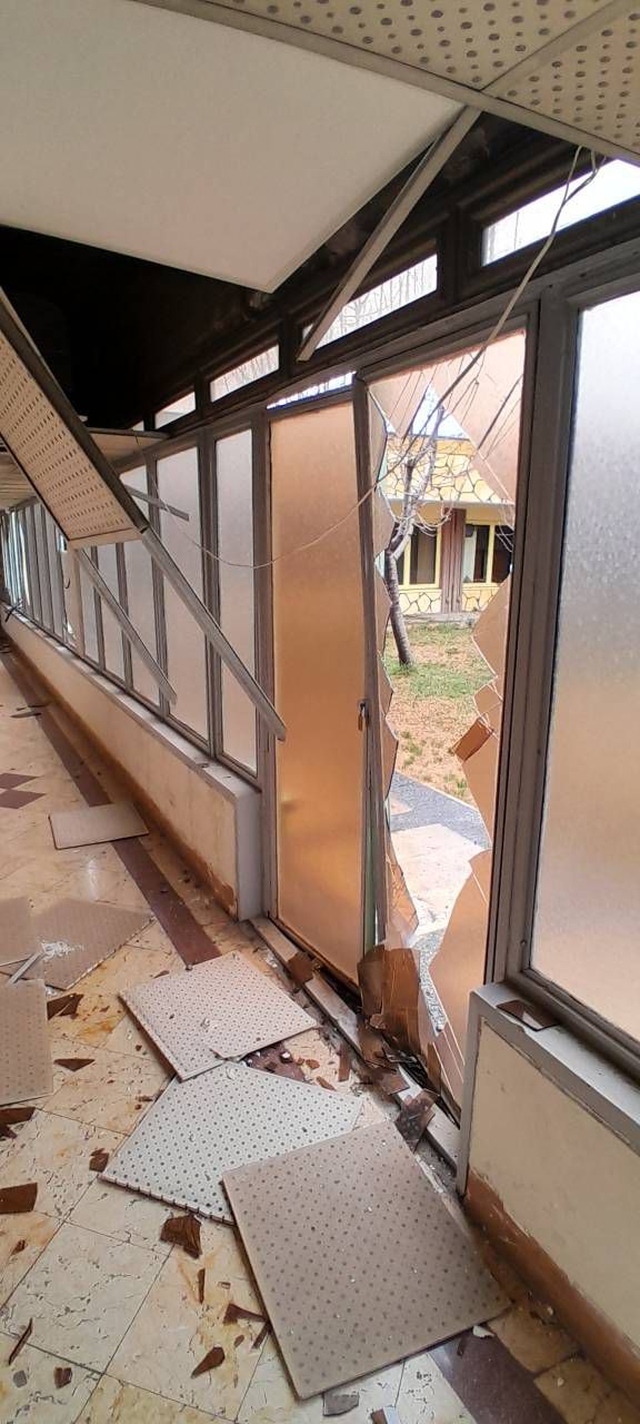 تخریب جدی فدراسیون تیراندازی در پی حملات وحشیانه آمریکا و رژیم صهیونیستی به تهران+ تصاویر