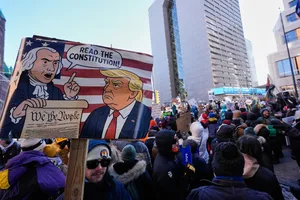 ضرب و شتم معترضان در آمریکا