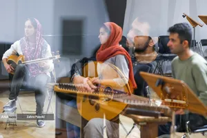 تمرین ارکستر سازهای ایرانی