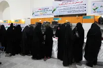 طرح تعویض چادر نو و کهنه در حاشیه نمایشگاه قرآن