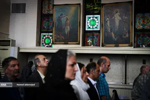 مراسم چهلم شهادت حضرت آیت الله امام سید علی خامنه&zwnj;ای در کلیسای سرکیس مقدس