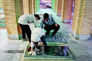 پاسداشت یاد شهدا در هفته دفاع مقدس