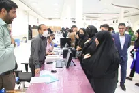 بازدید طباطبایی از روند ثبت نام دانشگاه آزاد یزد