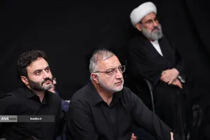 عزاداری شب تاسوعای حسینی(ع) در حسینیه امام خمینی(ره)