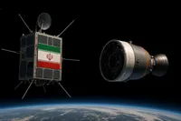 ماهواره ارتباطی ناهید ۲ در مدار زمین قرار گرفت+فیلم