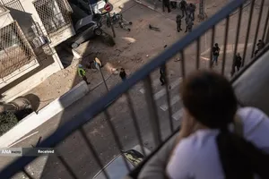 اصابت موشک &zwnj;های بارشی ایران در تلاویو