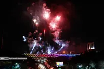 نورافشانی روی پل طبیعت