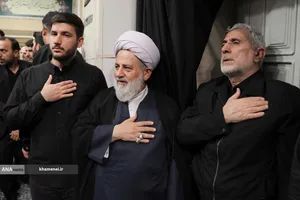 عزاداری شام شهادت حضرت فاطمه(س) با حضور رهبر معظم انقلاب