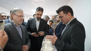 بازدید وزیر علوم از پارک علم و فناوری کرمان و گفت‌وگو با فناوران