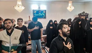 دیدار و تکریم خادمیاران رضوی منطقه 14 تهران با جمعی خانواده شهدا دفاع مقدس و جنگ 12 روزه صهیونیستی