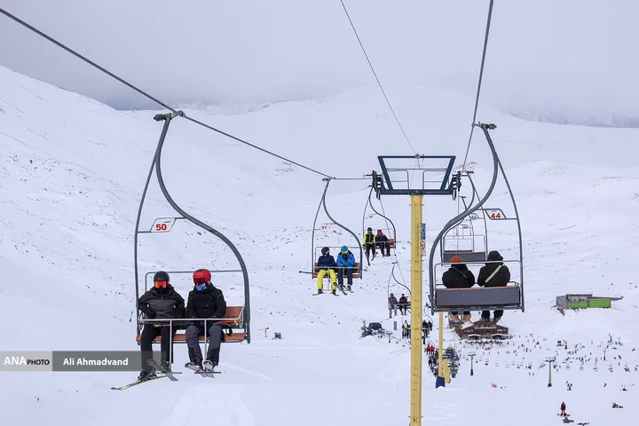 بازگشایی پیست اسکی توچال­