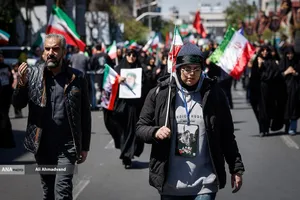 مراسم چهلمین روز شهادت حضرت آیت&zwnj;الله&zwnj; خامنه ای رهبر شهید انقلاب - 2