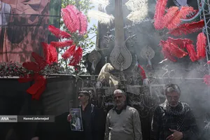 مراسم چهلمین روز شهادت حضرت آیت الله خامنه ای رهبر شهید انقلاب