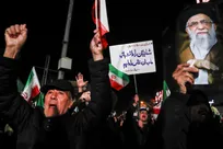 اجتماع مردمی در خونخواهی امام شهید امت - چهارراه کوکاکولا