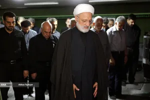 مراسم عزاداری تاسوعای حسینی در بیت شهید رئیسی