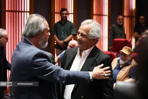 آیین اعطای نشان درجه یک هنری به &laquo;مجید مظفری&raquo;