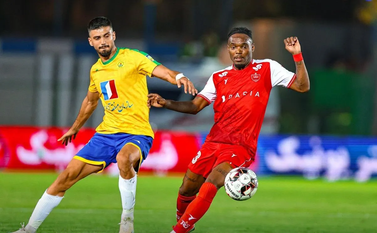 تیوی بیفوما پرسپولیس 3 صنعت نفت آبادان 1 هفته هشتم لیگ برتر