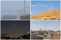 آخرین اخبار از درگیری با اهداف متخاصم صهیونیستی در برخی استان‌ها + عکس و فیلم