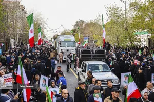 مراسم تشییع پیکرهای شهدای مدافع امنیت و مردم مظلوم