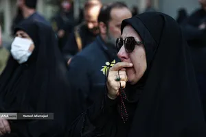 تشییع پیکر مطهر 100 شهید گمنام - معراج شهدا