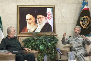 دیدار فرمانده کل سپاه با فرمانده کل ارتش