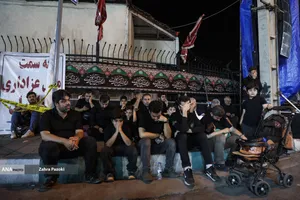 عزاداری شب های محرم - هیأت ریحانه&zwnj;الحسین