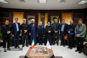  دیدار دکتر رنجبر ریاست دانشگاه آزاد اسلامی با رئیس حوزه ریاست خبرگان رهبری 