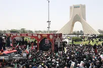 تشییع و بدرقه پیکر شهدای اقتدار ایران -2