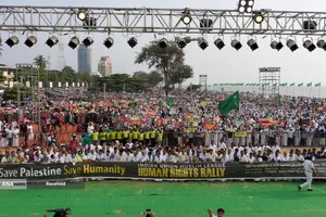 تداوم تظاهرات در کشورهای جهان در محکومیت سیاست گرسنگی دادن به مردم غزه