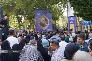 مراسم تشییع پیکر استاد فقید محمود فرشچیان