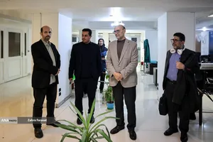 بازدید عليرضا لادن مقدم سرپرست معاونت علوم تربيتي و مهارتي دانشگاه آزاد از خبرگزاری آنا