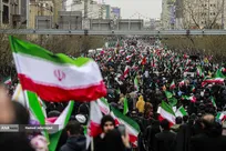 راهپیمایی روز جهانی قدس در تهران زیر بمباران موشک‌ها / ۴۷ سال مقاومت مردم ایران در برابر امپریالیسم جهانی