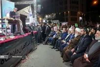 تجمع بزرگ دانشگاهیان دانشگاه آزاد در میدان فردوسی؛ تا ثریا با آرمان‌های انقلاب