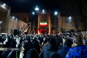 تجمع محکومیت هتک حرمت مساجد در مسجد بهشتی تهران